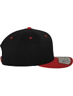 Flexfit 110 6 panelová kšiltovka "Fitted Snapback" 55.0110 black/red