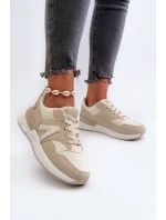 Dámské tenisky z ekologické kůže béžové Vinelli