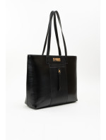 Monnari tašky Shopper se vzorem černá