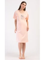 Dámská noční košile mateřská Čáp s kloboukem