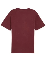 Pánské tričko Puma Ess Elevated Relaxed Wash Tee burgundy 688048 96 pánské