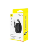 Baseus Tungsten magnetický kabel USB C-USB C 100W 1m (černý)