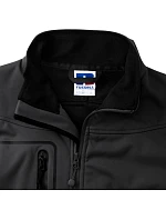 Russell Athletic 520M Pánská 3-vrstvá sportovní softshell bunda 10.520M black Russell Athletic 520M Pánská 3-vrstvá sportovní softshell bunda 10.520M black
