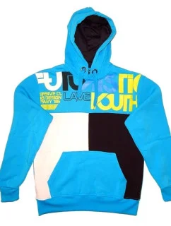 Pánská mikina bavlněná SP6850-2 modrá - Dalef