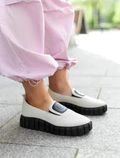 Polobotky TQ2407 bílé - Solea