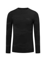 Pánské spodní prádlo VIKING Gasher Man Longsleeve Merino velikost M černá