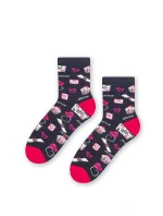 Dámské ponožky Steven art.136 Srdce