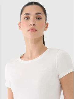 Dámské tréninkové tričko regular rychleschnoucí 4F 4FRSS25TFTSF1235-11S