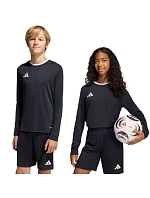 Adidas Entrada 26 dětské tričko s dlouhým rukávem černé KF5879 Adidas Entrada 26 dětské tričko s dlouhým rukávem černé KF5879