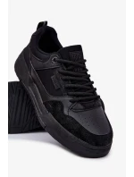 Pánské sneakersy Big Star – černé Pánské sneakersy Big Star – černé