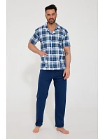 Pyžamo Cornette 318/60 cr/r M-2XL pánské na zip