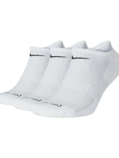 Ponožky Nike Everyday Plus Cushioned 3 páry bílé SX6889 100