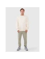 Pánská mikina oversize bez kapuce 4F 4FWSS25TSWSM1536-80S-12S pánské