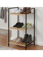 Stojan na boty 3 TIER 38x32.5x70CM BAMBUS EXCELLENT HOUSEWARE
