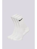 Ponožky Nike Everyday Cushioned 3 PÁRY Bílé