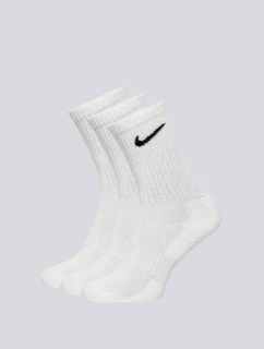 Ponožky Nike Everyday Cushioned 3 PÁRY Bílé