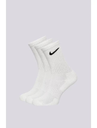 Ponožky Nike Everyday Cushioned 3 PÁRY Bílé