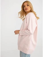 Dámská mikina  EM BL 711 1.03X světle růžová - FPrice