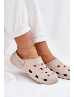 Dámské pěnové pantofle LEMIGO – béžové