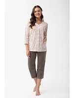 Pyžamo Luna 1305 7/8 2XL-3XL L26 rozepínací