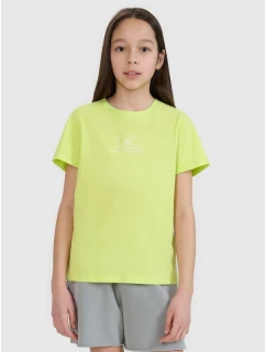 Dívčí tričko s potiskem 4F 4FJWSS25TTSHF1871-45S