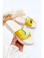 Dětský Dinosaurus T-Rex Slides Béžove Bernis Dětský Dinosaurus T-Rex Slides Béžove Bernis