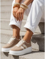 FashionStreet béžové dámské tenisky ZY1377