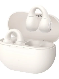 Sluchátka Baseus Bass 15 Clip Open-Ear Air (bílá)