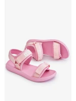 Dámské Sportovní Sandály Big Star LL274729 Růžové