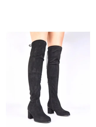 Kozačky na podpatku  model 222030 Solea