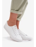 Dámské tenisky z eko kůže Big Star TT274001 Bílé