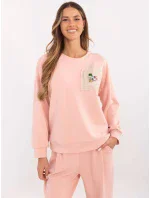 Mikina DHJ BL 20322.72 peach Mikina DHJ BL 20322.72 peach