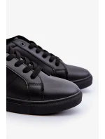 Pánské nízké tenisky Eco Leather Big Star Black