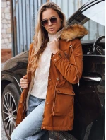Dámská parka STELLA camel FashionStreet TY3182