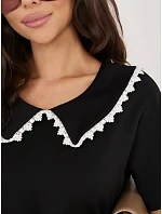 Šaty MI SK 4313.83 černá Šaty MI SK 4313.83 černá