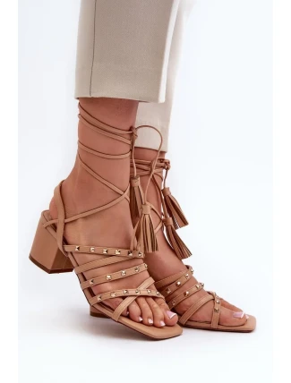 Sandály na podpatku model 197582 Step in style Sandály na podpatku model 197582 Step in style