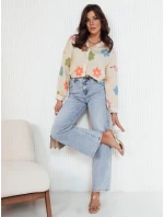 Dámské oversize tričko PLANTINA beige FashionStreet DY0401 Dámské oversize tričko PLANTINA beige FashionStreet DY0401