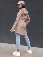 Dámská přechodná bunda parka GLAMJACKET béžová FashionStreet TY4383