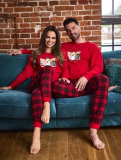 Pyžamo Cornette 115/289 Winter long/r Christmas S-2XL pánské