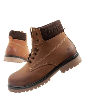 Wrangler Arch pánské boty sobolí boty elegantní přírodní kůže hnědá