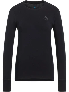 Odlo BL TOP crew neck l/s MERINO 260 dámské tričko M Black