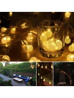 SOLÁRNÍ ZAHRADNÍ SVĚTLO GIRLANDA SOLÁRNÍ ŘETĚZ 4,9 M 40LED TEPLÁ BÍLÁ SOLÁRNÍ ZAHRADNÍ SVĚTLO GIRLANDA SOLÁRNÍ ŘETĚZ 4,9 M 40LED TEPLÁ BÍLÁ