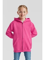 Fruit of the Loom Classic Kids Sweat Jacket Dětská mikina s kapucí 16.2045 black Fruit of the Loom Classic Kids Sweat Jacket Dětská mikina s kapucí 16.2045 black