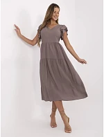 Šaty MI SK A2489.21 tmavě lila Šaty MI SK A2489.21 tmavě lila