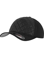Flexfit 6277Q 5 panelová kšiltovka "Diamond Quilted" 55.277Q black