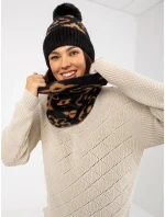 Tunelová šála AT KM CM 331 87 černá Tunelová šála AT KM CM 331 87 černá