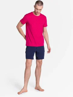 Pyžamo Leaf 38872-43X Fuchsiově zelená - Henderson