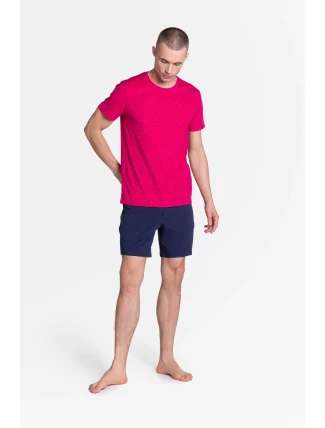 Pyžamo Leaf 38872-43X Fuchsiově zelená - Henderson Pyžamo Leaf 38872-43X Fuchsiově zelená - Henderson