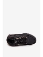 Pánské zateplené trekingové boty Lee Cooper – černé