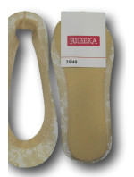 Dámské ponožky baleríny - silikon, krajka 1092